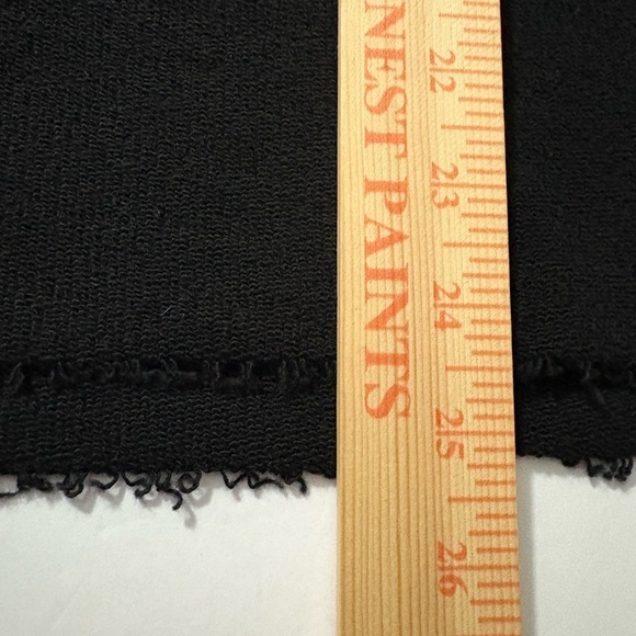 Goldie Linwinter Peruvian Cotton Colorblock Sweater - Black and Blue. Very comfy - Picture 9 of 14